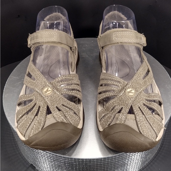 Kenn Stylish Women's Sandals in Tan by size 8.5 pre owned Exellent condition - Picture 1 of 14